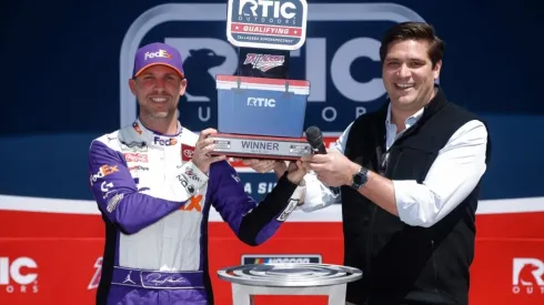 Denny Hamlin, GEICO 500's poleman