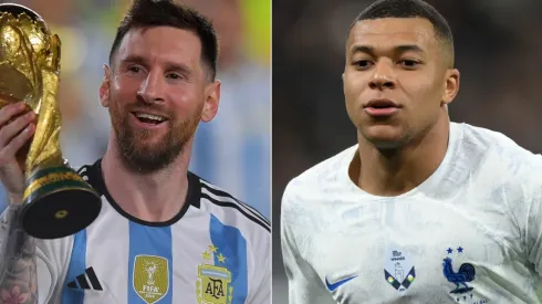 Lionel Messi and Kylian Mbappe