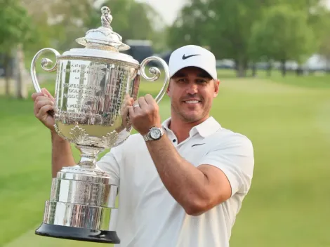 Brooks Koepka goes viral partying after his win at the 2023 PGA Championship