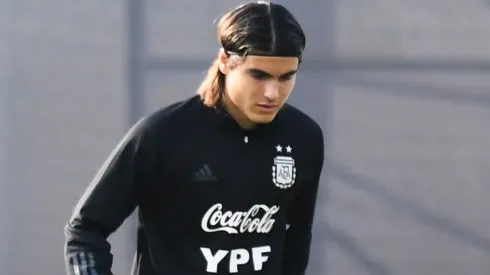 Luka Romero plays for Argentina U-20
