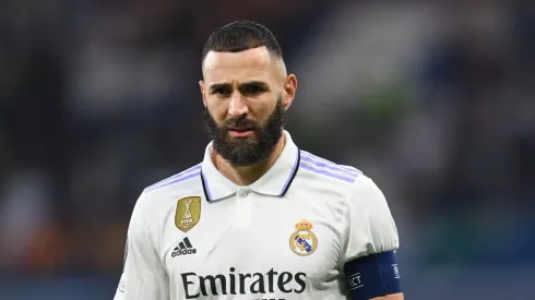 Karim Benzema of Real Madrid during the 2022-2023 Champions League