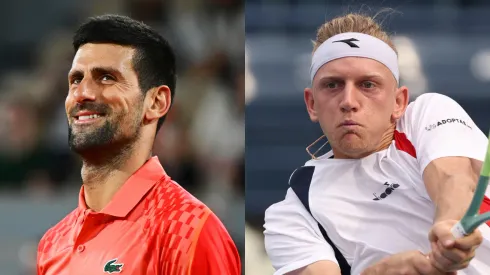 Novak Djokovic and Alejandro Davidovich Fokina