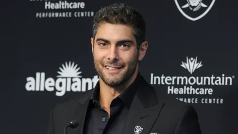 Jimmy Garoppolo - Las Vegas Raiders - NFL 2023