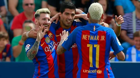 Lionel Messi, Luis Suarez, and Neymar at Barcelona
