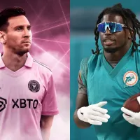 Tyreek Hill challenges Inter Miami\'s new forward Lionel Messi