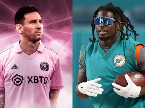Tyreek Hill challenges Inter Miami's new forward Lionel Messi