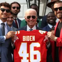 Travis Kelce reveals his plan at the White House before Patrick Mahomes stopped him