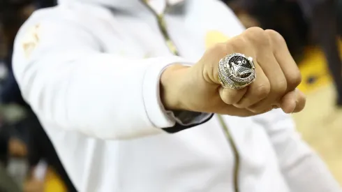 Warriors NBA Ring Curry