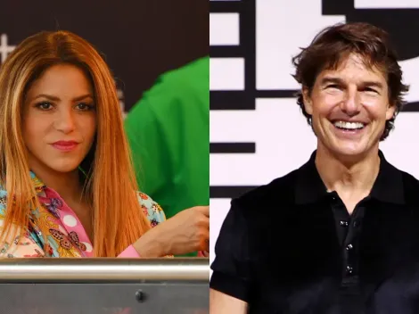 Tom Cruise talks about Shakira's new relationship with Lewis Hamilton