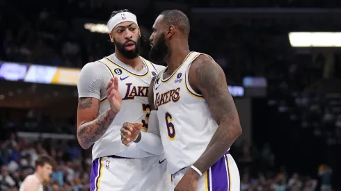 LeBron James and Anthony Davis