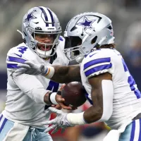 Dak Prescott finds Ezekiel Elliott\'s replacement