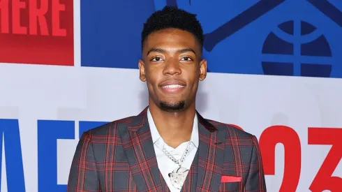 Brandon Miller of the Hornets during the 2023 Draft