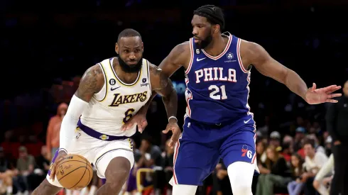 LeBron James against Joel Embiid