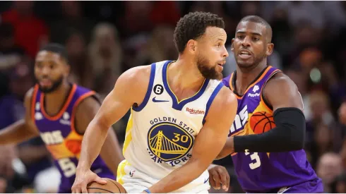 Chris Paul and Stephen Curry