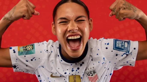 Trinity Rodman of the United States