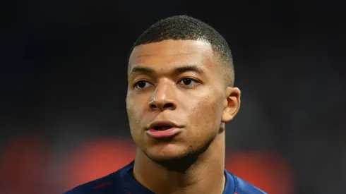 Kylian Mbappe with PSG