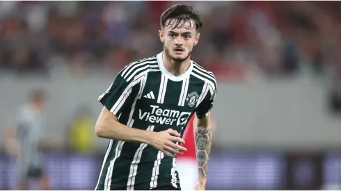 Charlie McNeill #56 of Manchester United