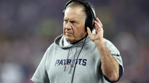 Head coach Bill Belichick of the Patriots