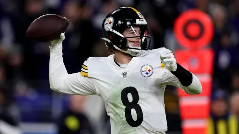 Kenny Pickett quarterback of the Pittsburgh Steelers