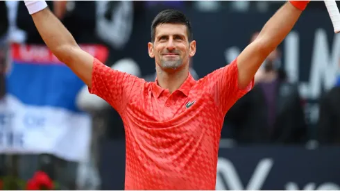 Novak Djokovic of Serbia