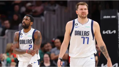 Kyrie Irving and Luka Doncic