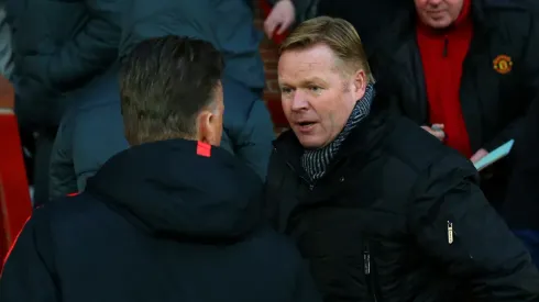 Louis van Gaal and Ronald Koeman