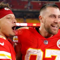 How does Patrick Mahomes perform without Travis Kelce?