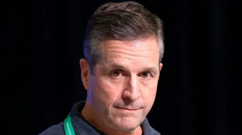 John Harbaugh head coach of the Baltimore Ravens