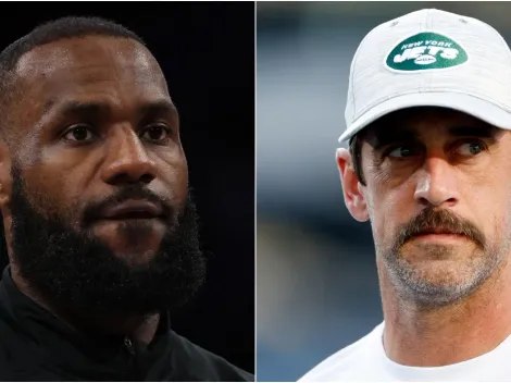 LeBron James sends a very special message to Aaron Rodgers after injury