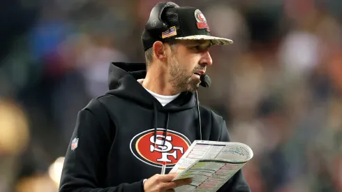 San Francisco 49ers head coach Kyle Shanahan