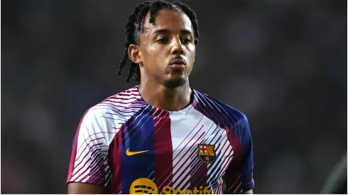 Jules Kounde of FC Barcelona