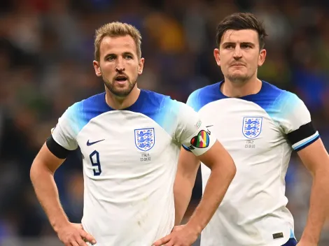 Harry Kane calls Harry Maguire one of the best English defenders of all time