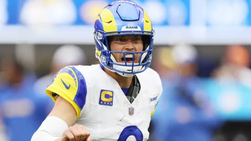 Matthew Stafford #9 of the Los Angeles Rams