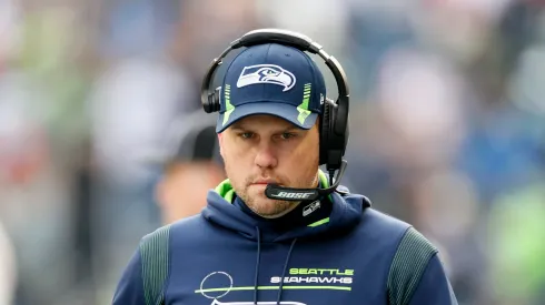 Offensive Coordinator Shane Waldron of the Seattle Seahawks