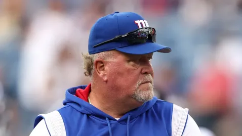 Defensive Coordinator Don Martindale of the New York Giants