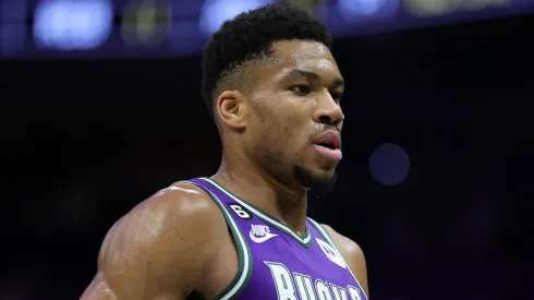 Giannis Antetokounmpo of the Milwaukee Bucks