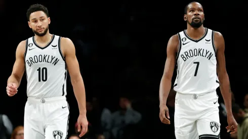 Ben Simmons and Kevin Durant