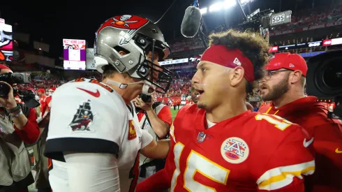 Tom Brady, (Tampa Bay Buccaneers), Patrick Mahomes (Kansas City Chiefs) - NFL 2022