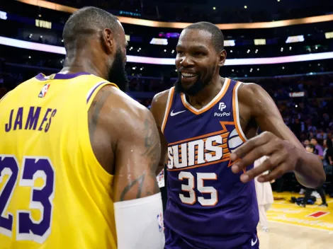 Kevin Durant admits he's inspired by LeBron James