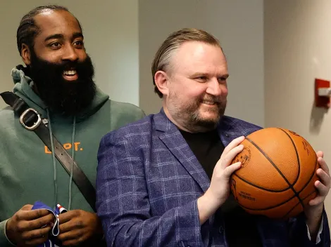 Daryl Morey defends decision to trade for James Harden last year