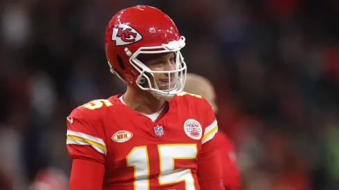 Patrick Mahomes of the Kansas City CHiefs during the 2023 NFL season