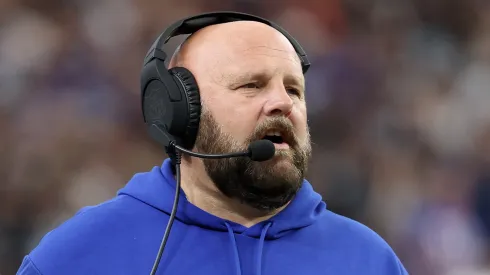 Brian Daboll, head coach of the New York Giants, during the 2023 NFL season