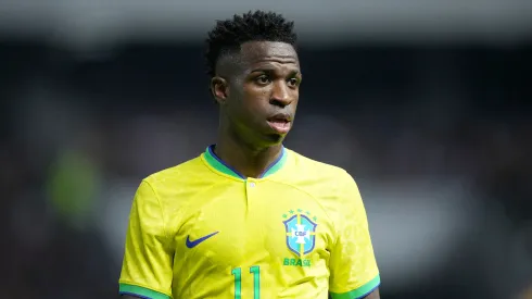 Vinicius Jr during an International Friendly between Brazil and Morocco