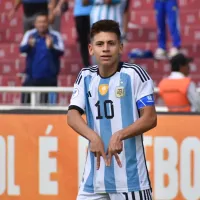Video: Argentina's prodigy Echeverri scores hat-trick against Brazil in U-17 World Cup
