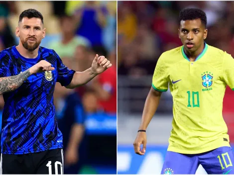 Rodrygo's dad takes a huge shot at Lionel Messi on Instagram