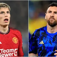 Garnacho\'s brother denies that Messi unfollowed the Man Utd gem on Instagram