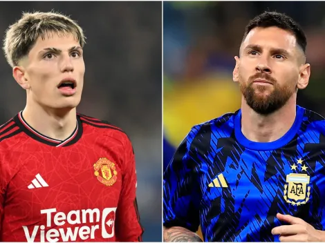 Garnacho's brother denies that Messi unfollowed the Man Utd gem on Instagram
