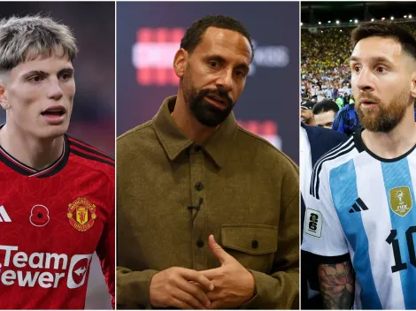 Rio Ferdinand sets record straight with Garnacho's brother over Messi's 'unfollow'