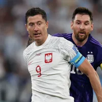 Lionel Messi says he and Robert Lewandowski made amends after the World Cup