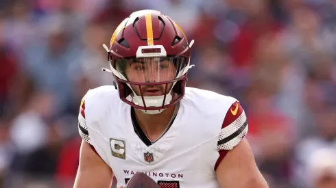 Sam Howell #14 of the Washington Commanders